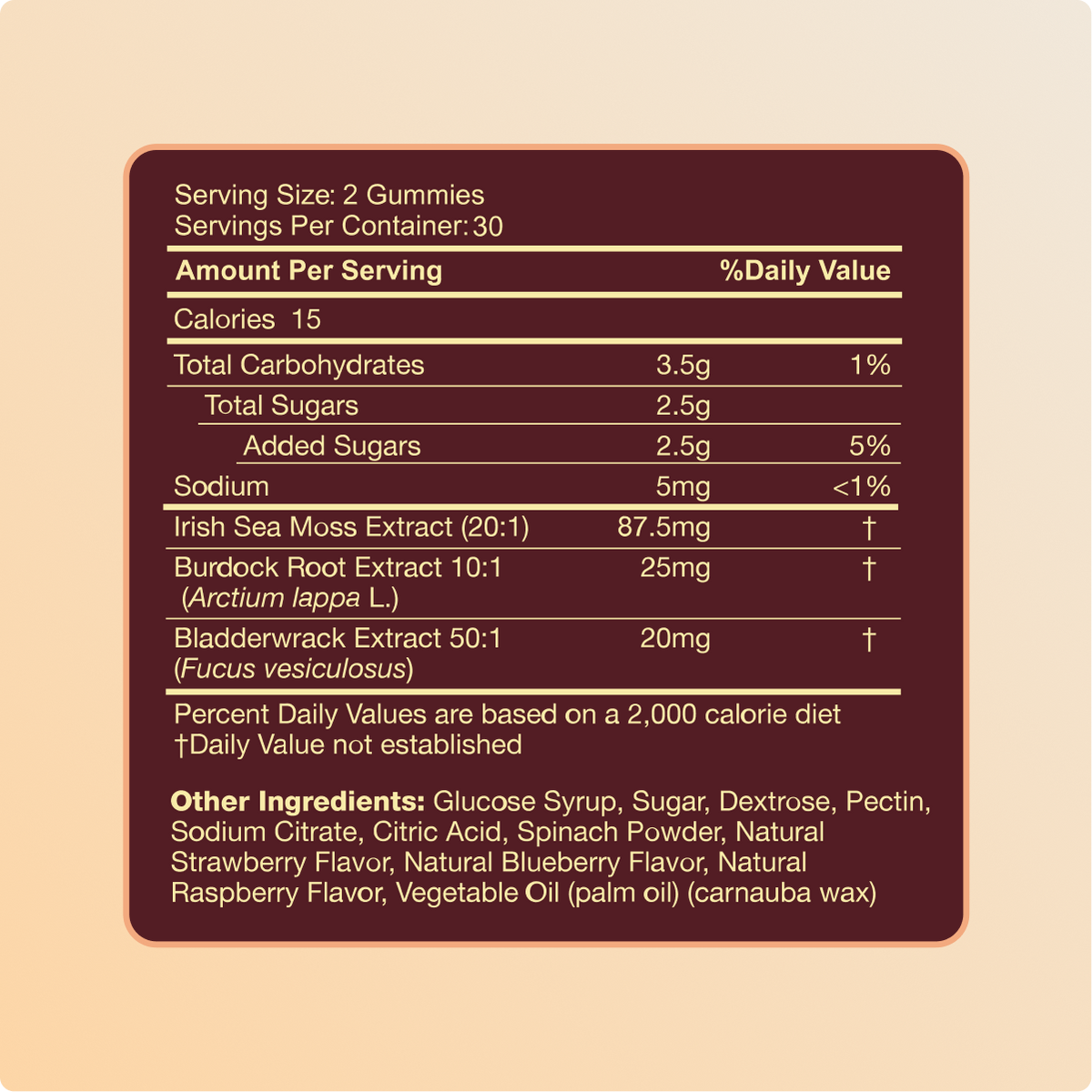 Sea Moss Gummies