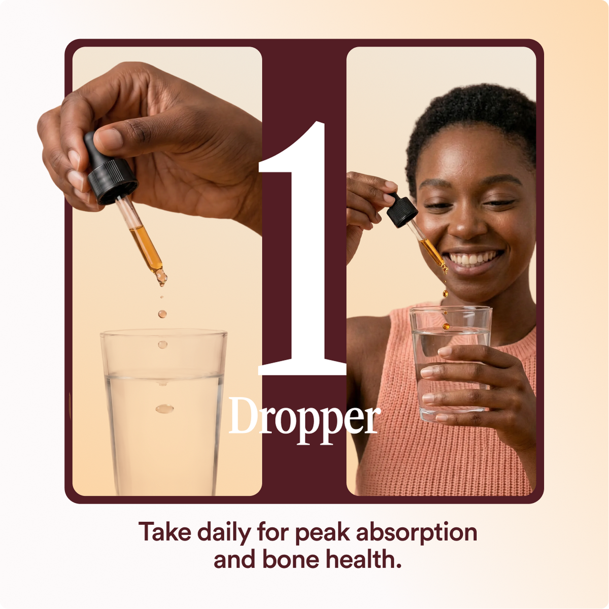 Vitamin D3 + K2 Drops