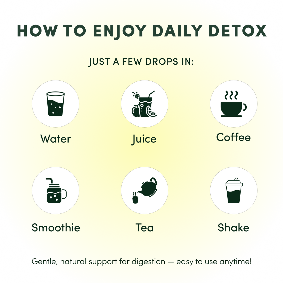 Liquid Chlorophyll Drops
