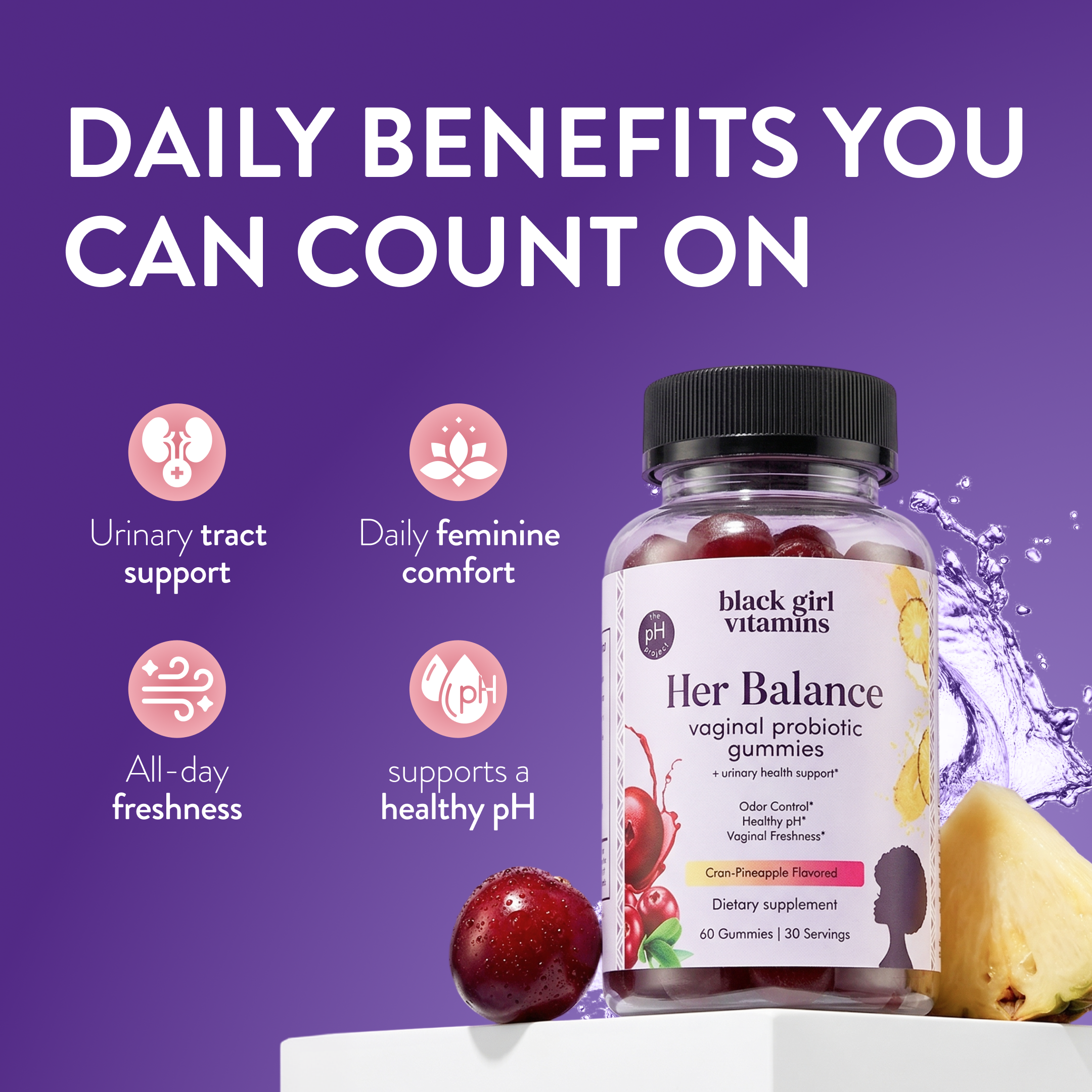 Her Balance Vaginal Probiotic Gummies