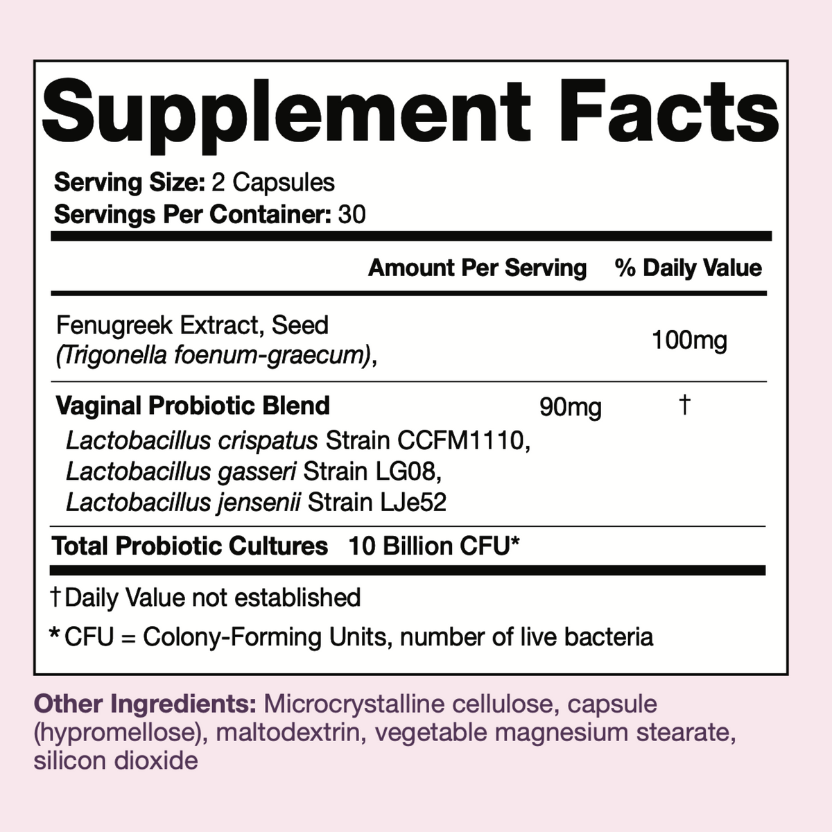 Her Balance Vaginal Probiotics